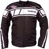 Jaqueta Yamaha Y-teq Black'n White Motoqueiro Imperm. Mod.07