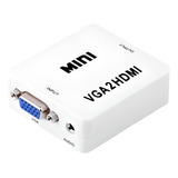 Adaptador Conversor De Vga Para Hdmi - Com Som Áudio