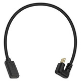 Cable De Extensión Usb C Corto De Poyiccot, En Forma De U, 1