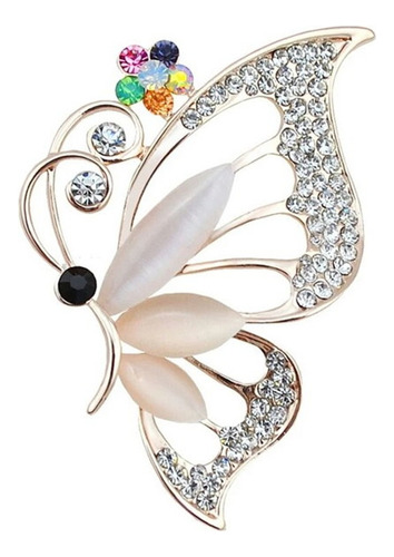 Broche Mariposa Piedras Regalo Joyas