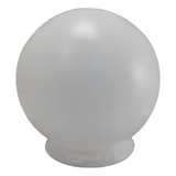 Kit 40 Luminária Plástico Branca Tipo Bola/globo - Luconi