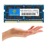 Rasalas 4gb 2rx8 Memoria Ram Ddr3l-1600 Mhz Pc3l-12800s Azul