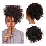 Aplique Coque Afro Puff Cacheado 25cm 