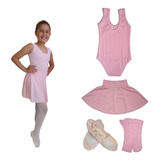 Roupa De Ballet Menina Balé Infantil Juvenil, K4