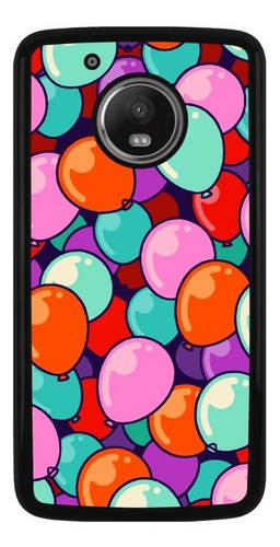 Fundas Protector Uso Rudo Para Motorola Globos Colores 