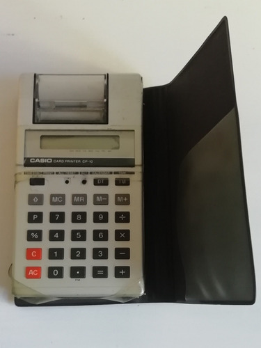 Antigua Calculadora Casio Printing Cp-10 (leer Descripción)