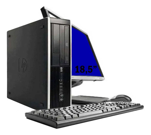 Cpu Hp Elite 8100 Core I5 8gb Ssd 120gb + Monitor 18,5'