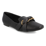 Ballerina Mujer Bata Red Label Saura Negro