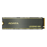 Unidad De Estado Sólido Adata Legend 800 De 2tb, M.2 Color Negro