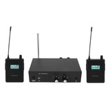 Retorno Palco Monitor In Ear Uhf Sem Fio Anleon S2 - 2 Recep