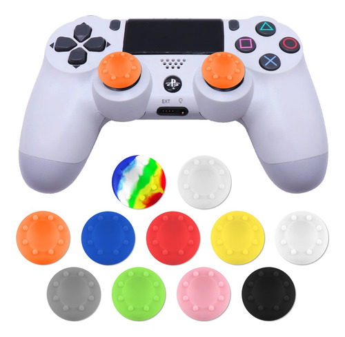 2 Gomas Para Control Switch Ps5 Ps4 Xbox Thumb Silicón 1par