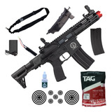 Rifle De Airsoft Ar15 Neptune 8  Pdw Et Rossi 6mm Lançamento