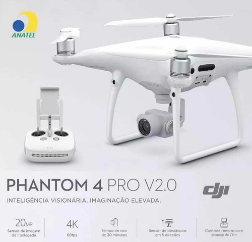 Drone Dji Phantom 4 Pro V2.0 Anatel