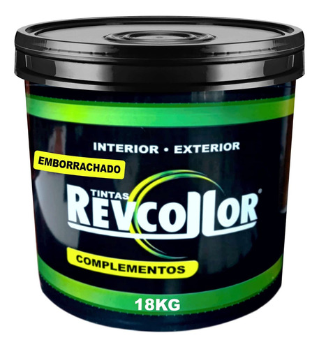 Revestimento Textura Pedra Natural 23kg Acompanha +primer Cor Preto