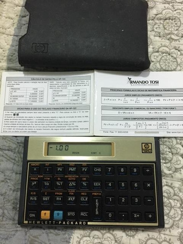 Calculadora Financeira  Hp12c