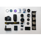 Camara Reflex Nikon D3400 Equipo Completo