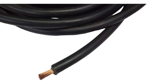 Cable De Bateria Negro Calibre 2 Awg Grueso 1mt