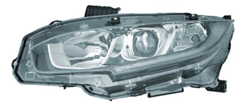 Optica Izquierda Civic Ex 16/ C/lupa C/led 