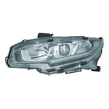 Optica Izquierda Civic Ex 16/ C/lupa C/led 