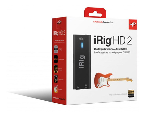 Interface De Audio Ik  Multimedia Irig Hd2