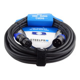 Cable Steelpro Xlr 10m Plug Cannon-jack Cannon Balanceado