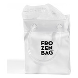 Bolsa Hielera Frozen Bag Ice Blanca 9x9x12cm Hielo Frapera