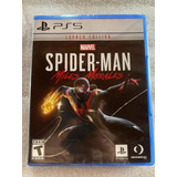 Spiderman Miles Morales Launch Edit Ps5 Nuevo Sellado