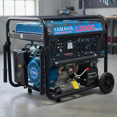Planta De Luz Yamaha 12000watts Bifásico Generador 120/240v