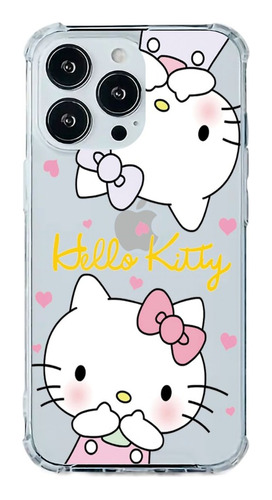 Case Funda Protector Hello Kitty Transparente Para Samsung