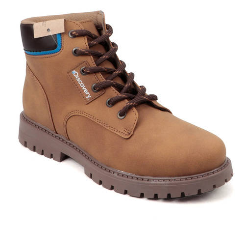 Botin Niño Confort Outdoor Casual Discovery Di4040 Cajeta