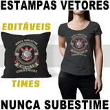 Estampas Sublimação Camisetas Canecas Times Futebol