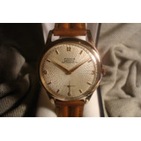 Hermoso Reloj Pierce Antiguo Hombre 1952 Oro Plaque 18k Joya