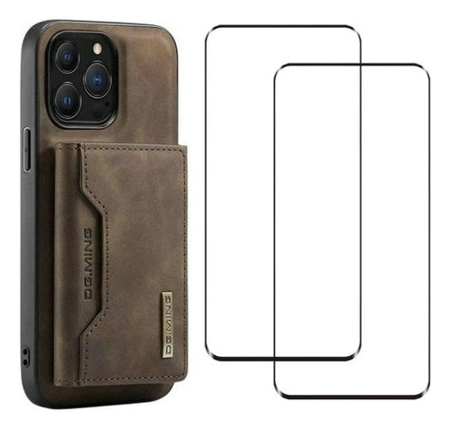 Funda Magnética Tipo Cartera Para iPhone