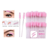 50pcs Cepillo Para Cejas Cepillos Desechables Para Extensión