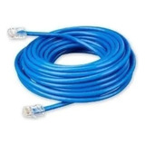 Cable De Red Lan Ethernet Utp Catg 6 P Interior 15 Mt Azul  