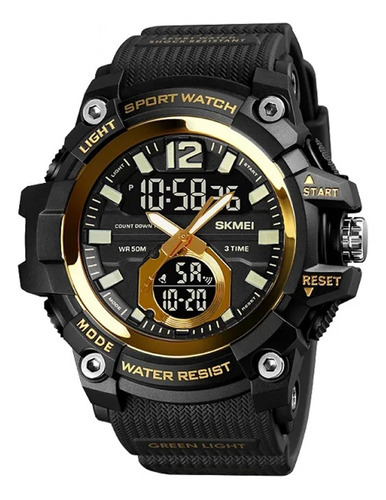 Reloj Deportivo De Doble Pantalla Skmei 1725 Para Hombre