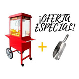 Crispetera 8oz Con Carro + Obsequio