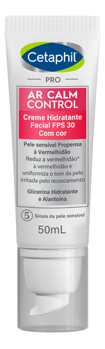Cetaphil Creme Hidratante Facial Com Cor Pro Ar Calm Control Fps 30 50ml 