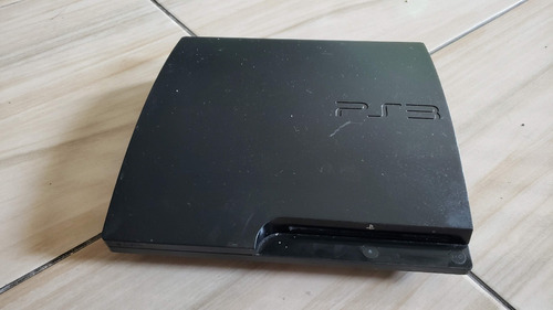 Playstation 3 Slim Só O Aparelho Cech 3001a Liga E Desliga Sem Bips. Tá Com Defeito!!!  Hd 160gb E Sem Imagem!