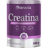 Sanavita - Creatina - 100g Sabor Sem Sabor