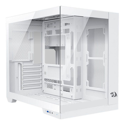 Gabinete Redragon Wideload Pro Midtower S/fan S/fonte Branco