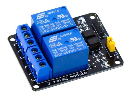 Modulo Relevo Opto-acoplado De 12v Arduino - Raspberr - Pic 