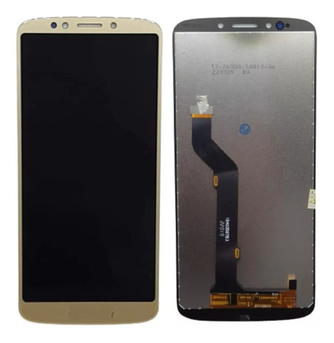 Tela Display Compatível Com Moto E5 Plus Xt-1924 Dourado