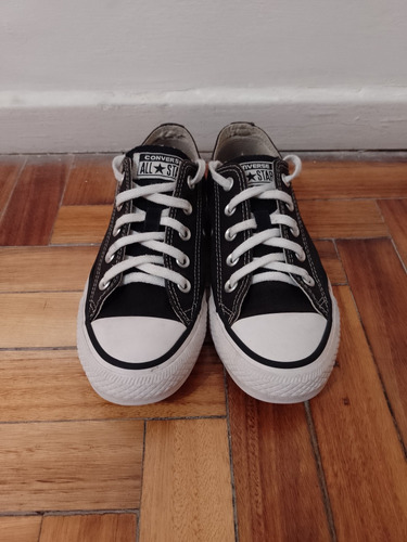 Zapatillas Converse All Star Chuck Taylor Negras Talle 35