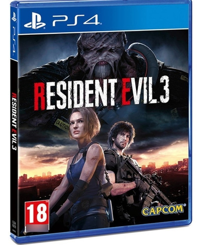 Resident Evil  3 Ps4. Fisico, Nuevo. Entrega Inmediata