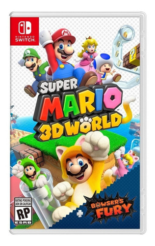 Super Mario 3d World + Bowsers Fury  Super Mario Standard Edition Nintendo Switch Físico