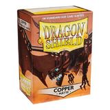Protectores Dragon Shield 100 - Standard - Copper Matte