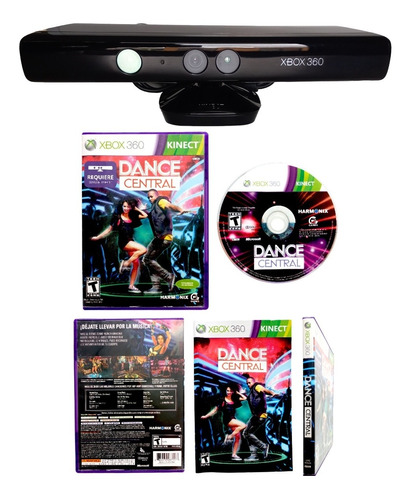 Sensor Kinect + Juego Xbox 360