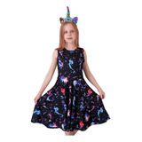 Vestido De Niña Sirenita Disfraz Para Fiesta De 3- 12 Años