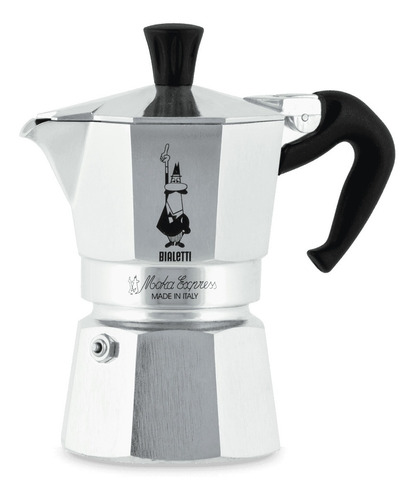 Cafetera Bialetti Moka Express 2 Cups Aluminio Italiana